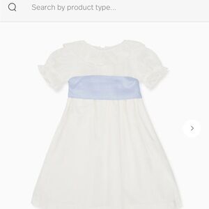 La Coqueta White Vega Long Ceremony Girl Dress